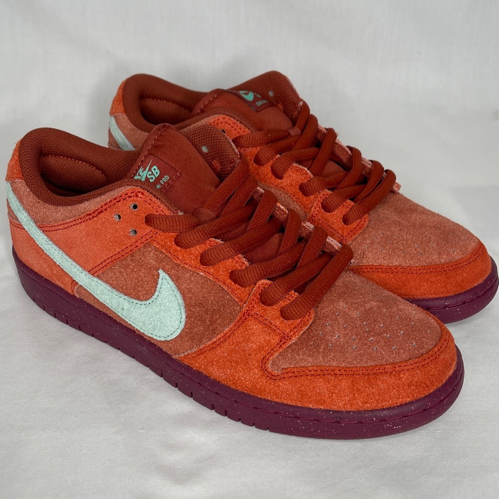Nike SB Dunk Low Pro PRM Men’s Sz: 9.5 Mystic Red/Rosewood DV5429-601